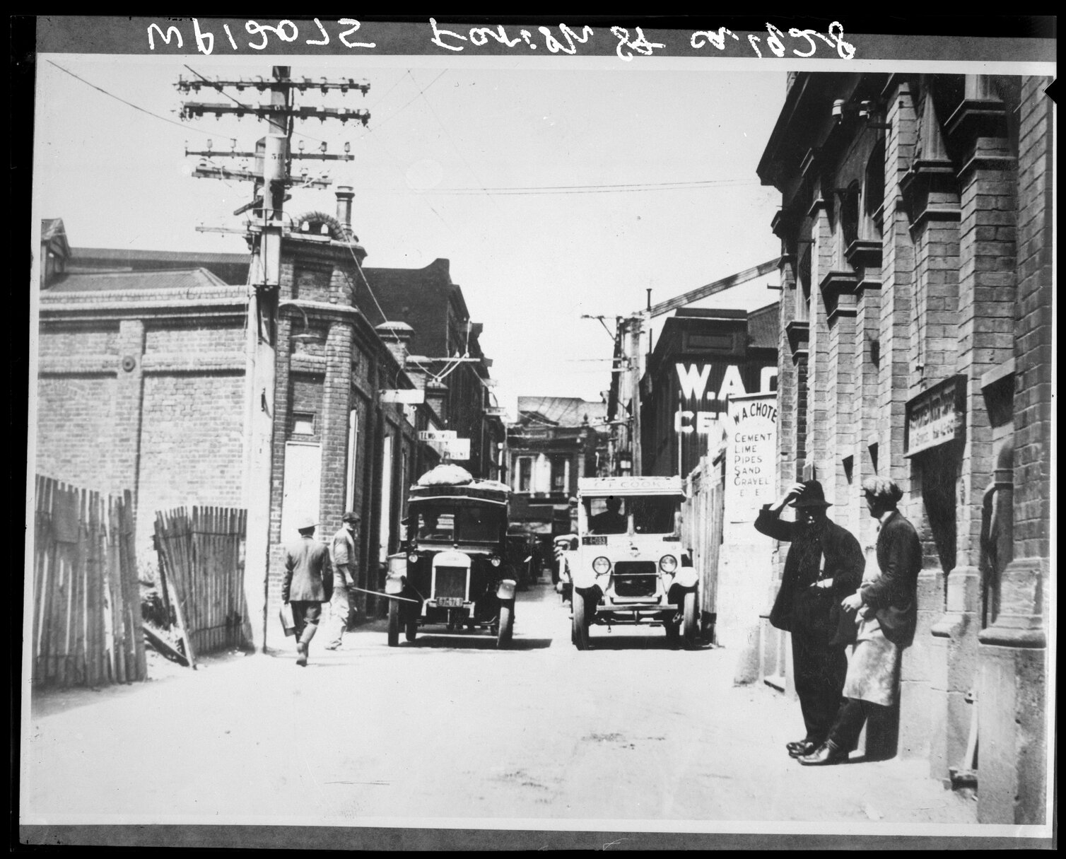 Farish Street, prior to demolition of buildings to widen street