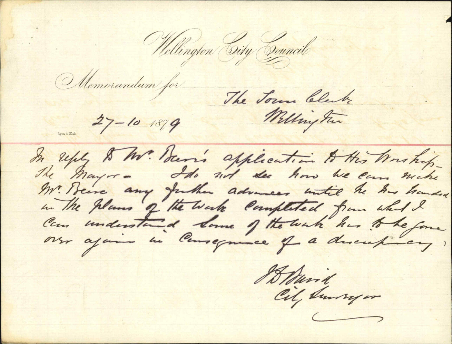 Re Mr Beere's application - City Surveyor