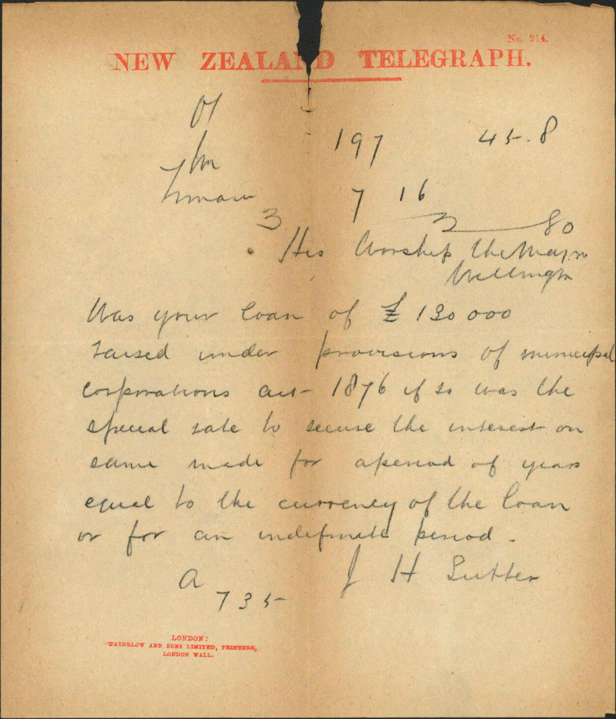 Inspector of Nuisances, removal of building in Manners Street