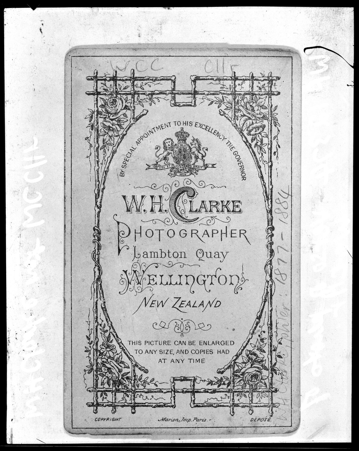 Portrait of unidentified Councillor