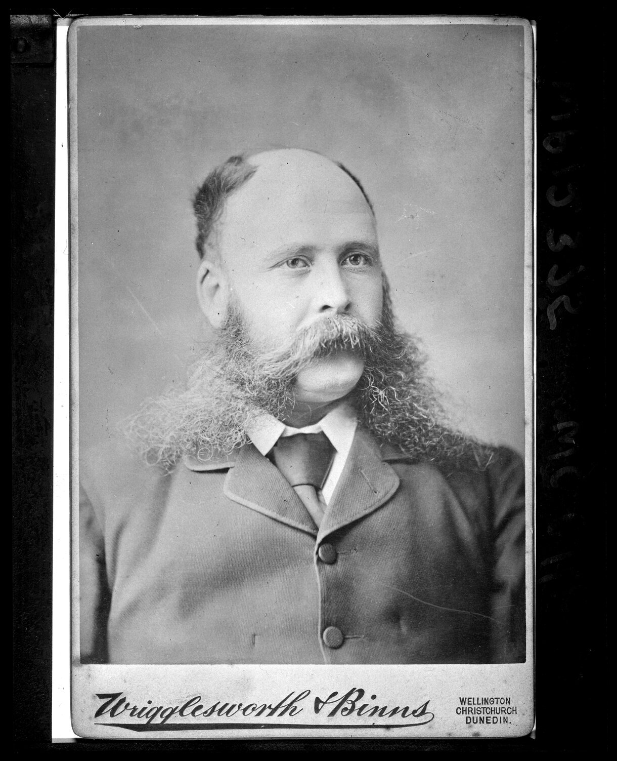 Portrait of Charles McKirdy, councillor