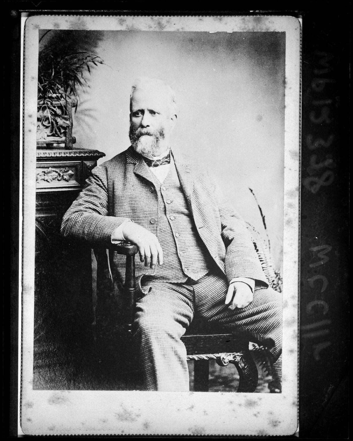 Portrait of unidentified Councillor