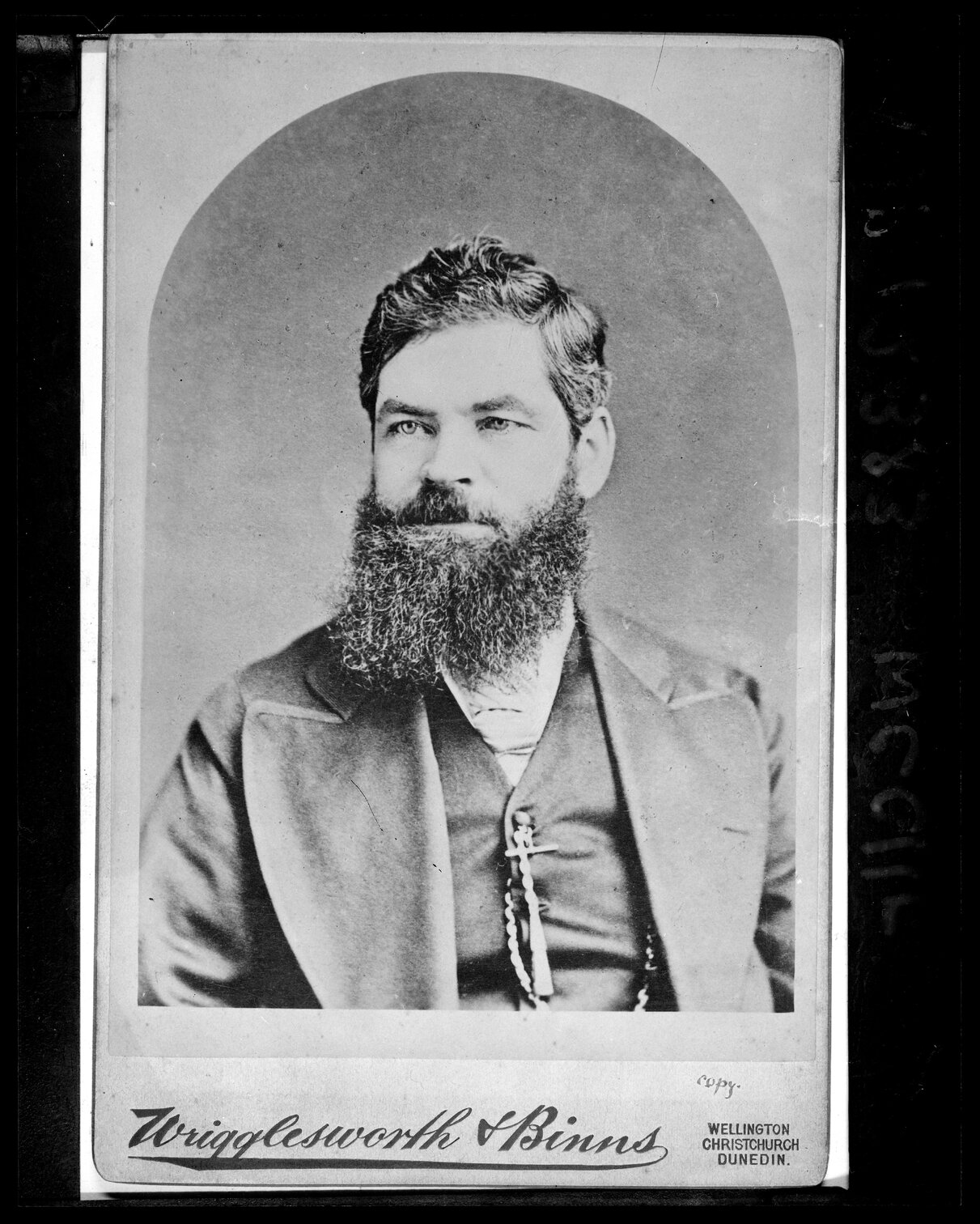 Portrait of unidentified Councillor