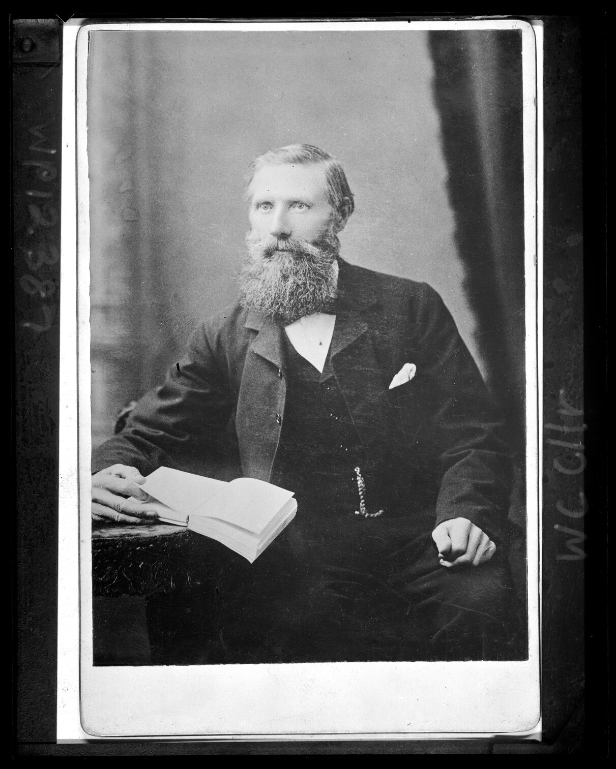 Portrait of Alexander Wilson Snr., Councillor