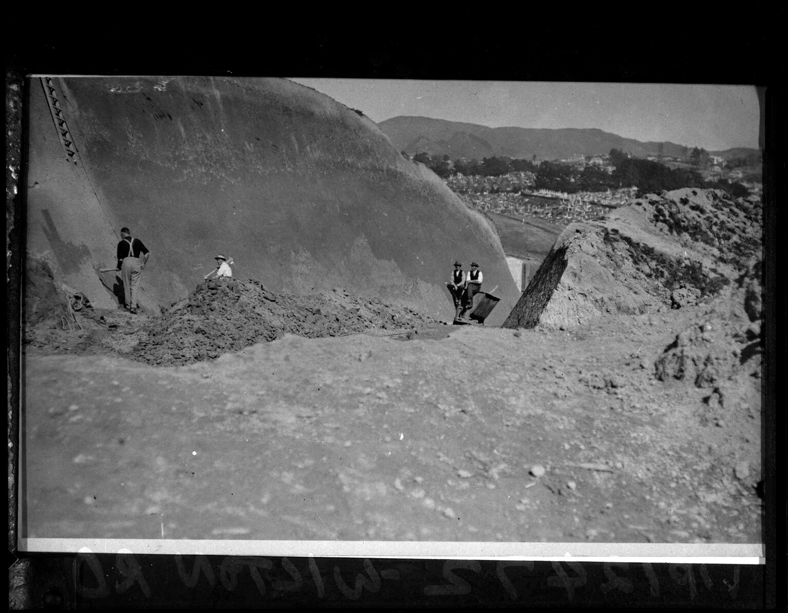 Wilton Road, under construction