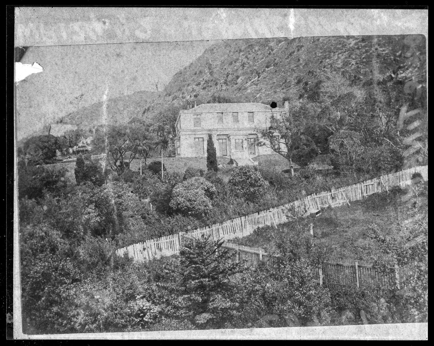 Joseph Godfrey Holdsworth house, Tinakori Road