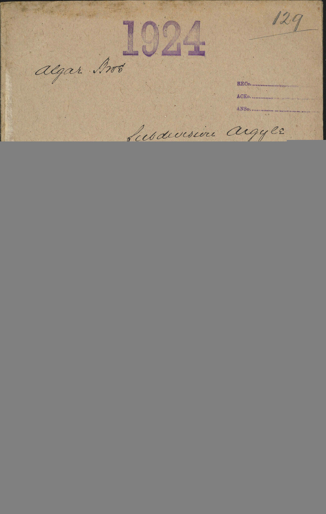 Subdivision, Argyle Avenue, Miramar - Algar Brothers
