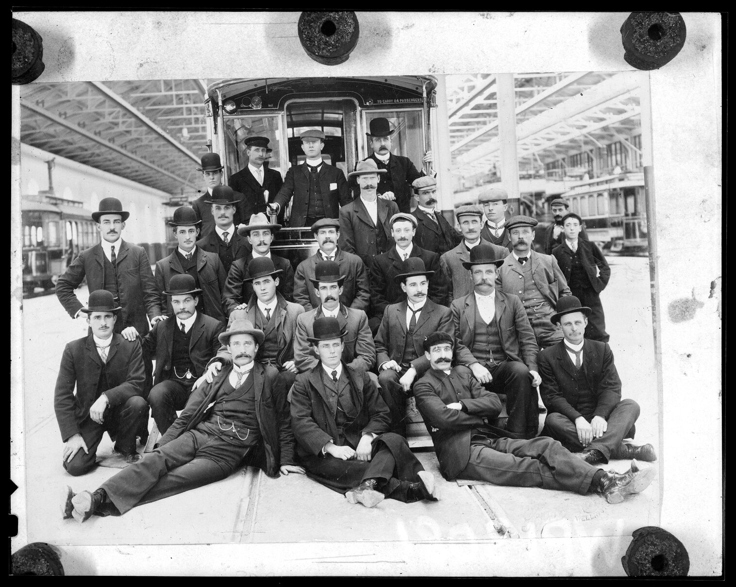 Wellington Corporation Tramways staff
