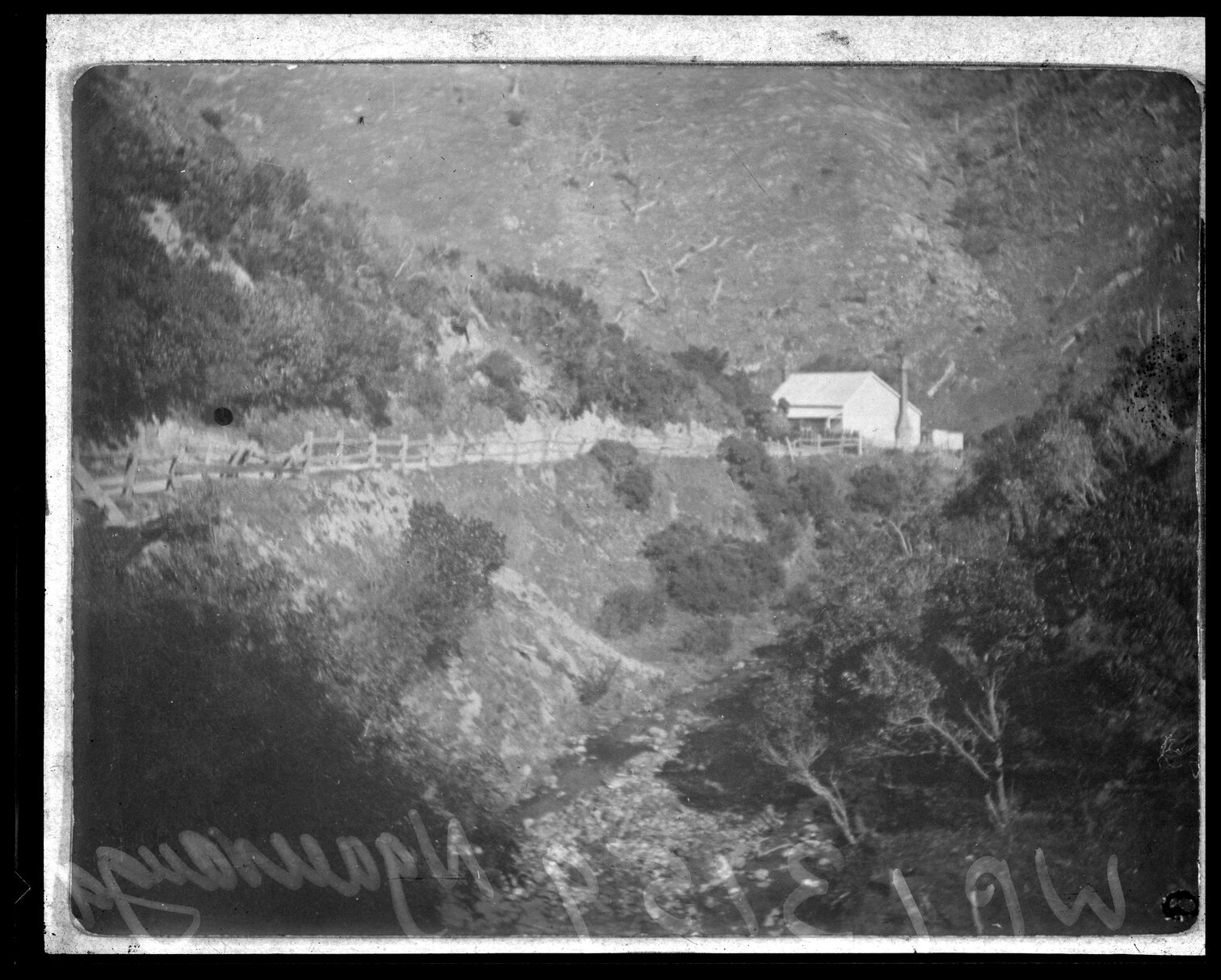 Ngauranga Gorge - Liddle's house at abattoirs