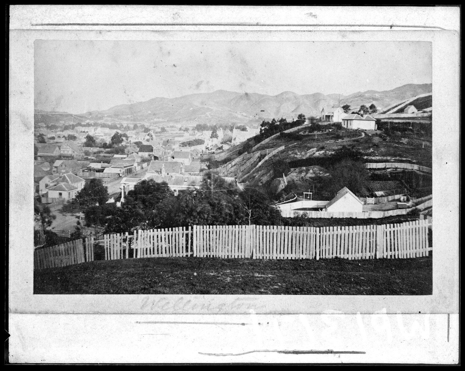 Elevated view of the Terrace area