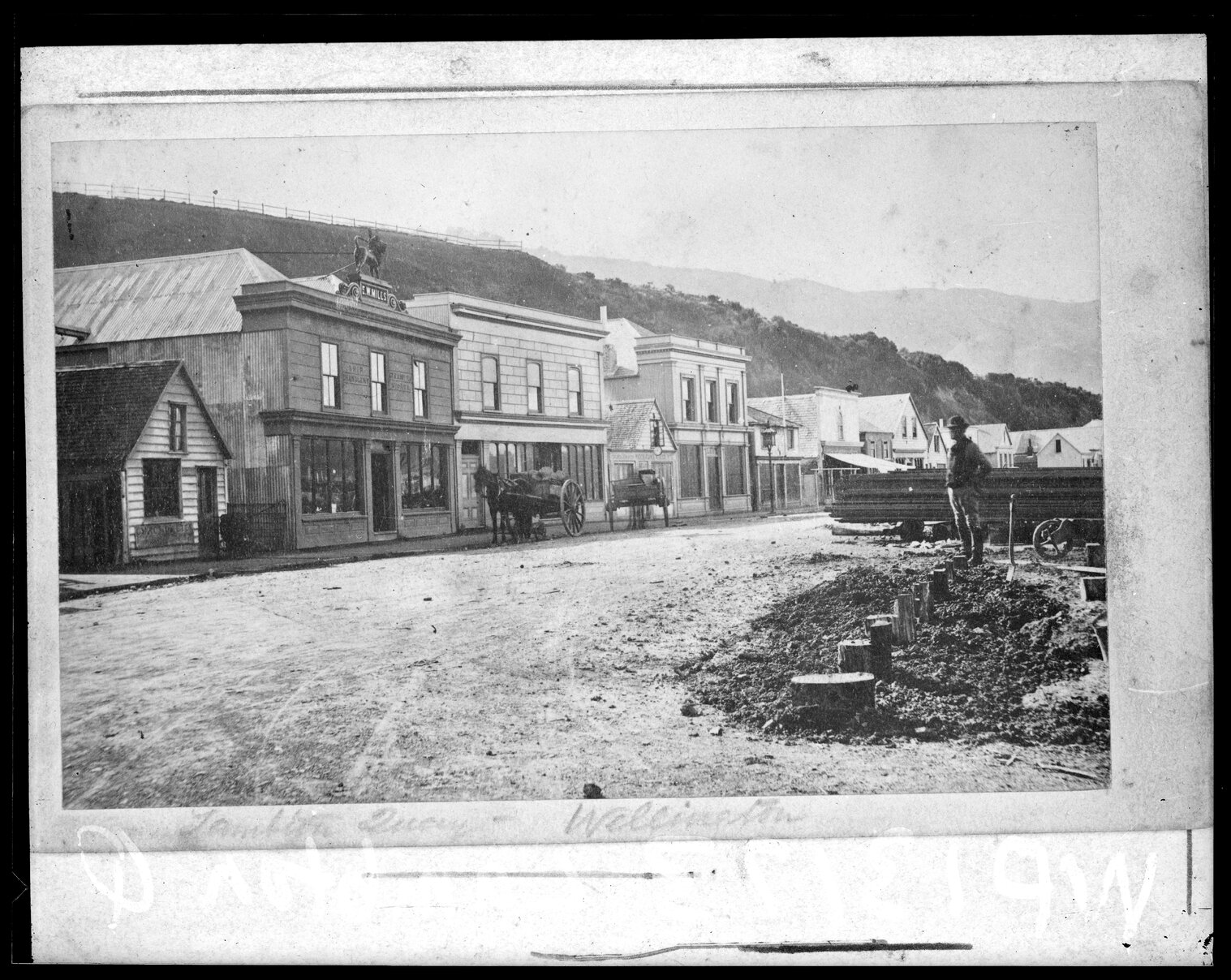 Commercial buildings, on the west side of Lambton Quay