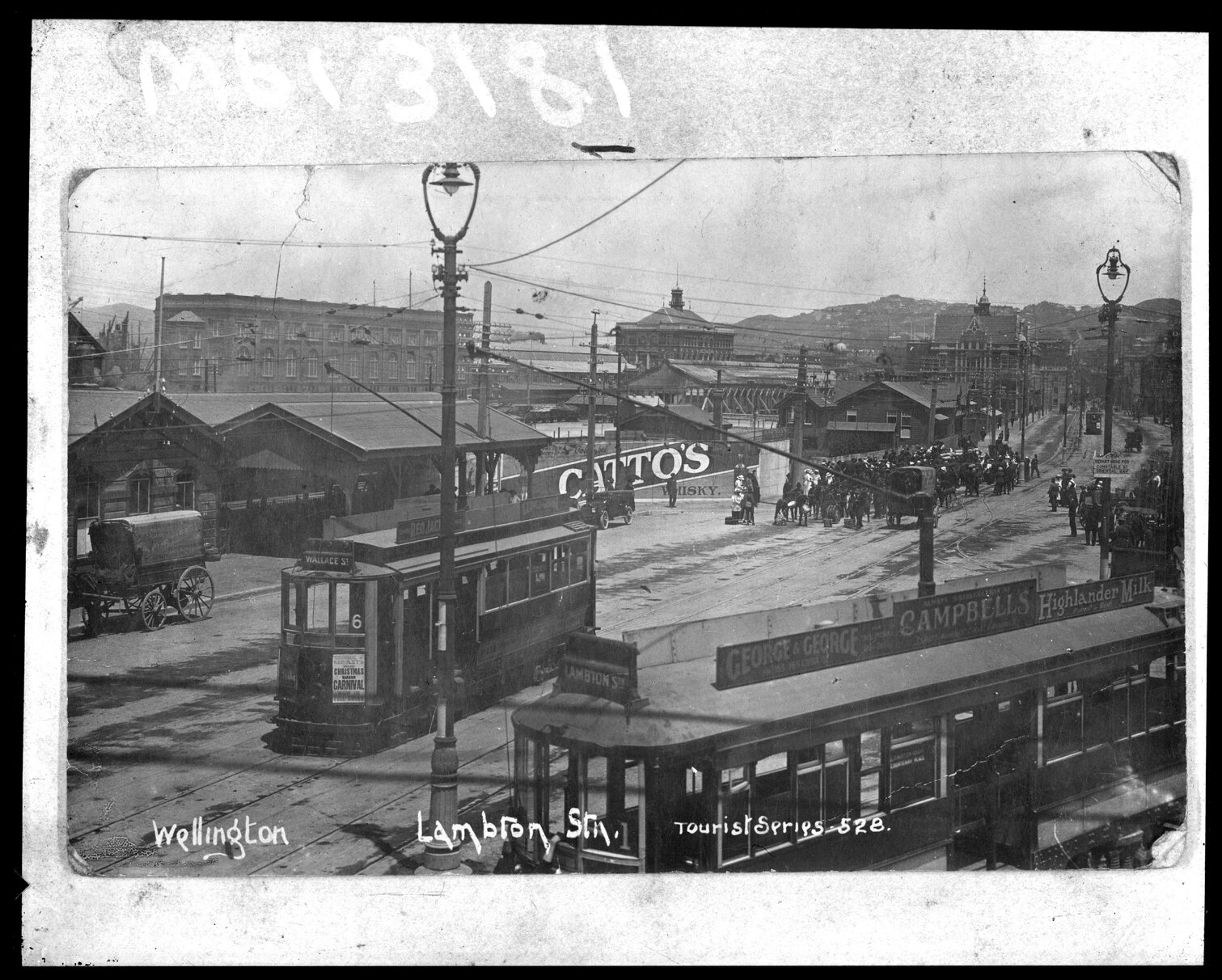 Tram Terminus / Railway Station, Lambton Quay