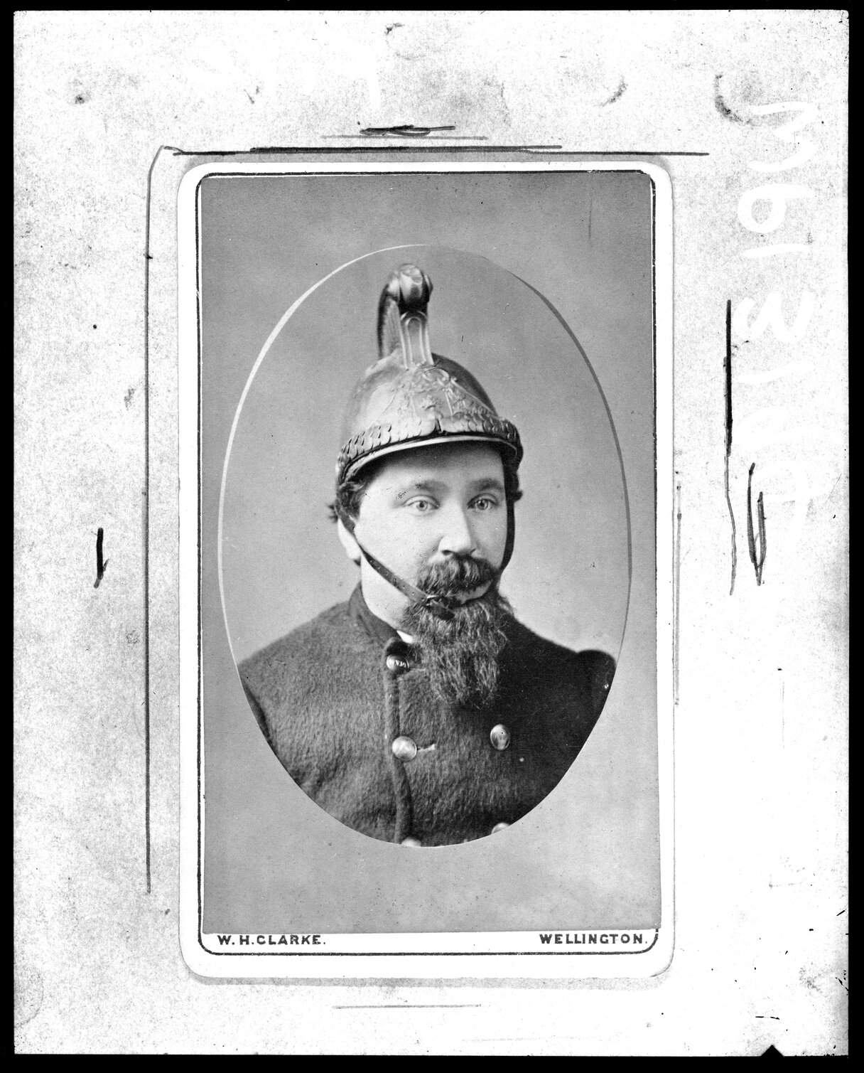 Fire Brigade; Portrait of a fireman