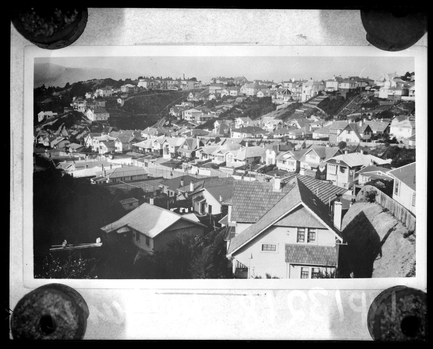 Elevated view of The Glen, Kelburn