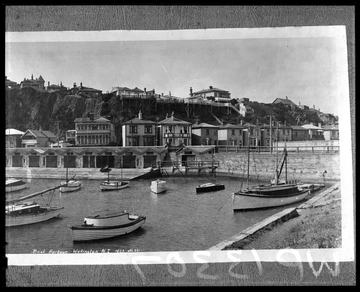 Boat Harbour Wellington NZ 1923 No. 391