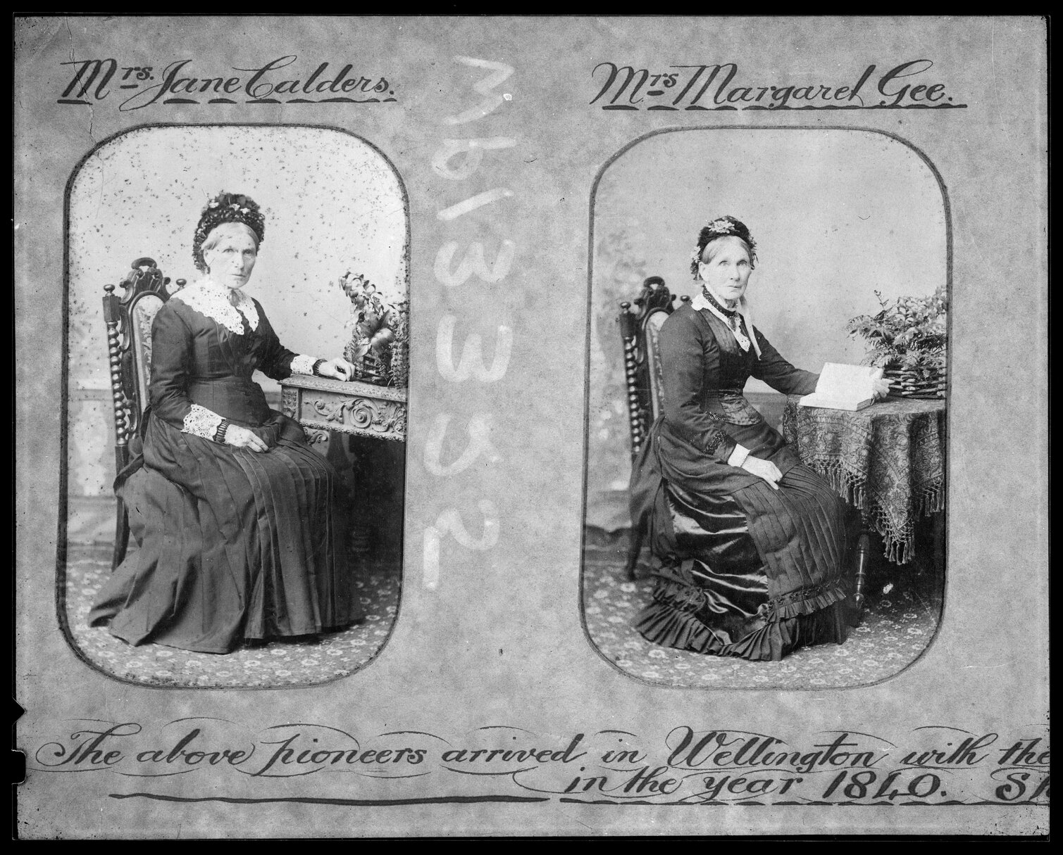 Mrs. Jane Calder and Mrs. Margaret Gee (both nee McKenzie)