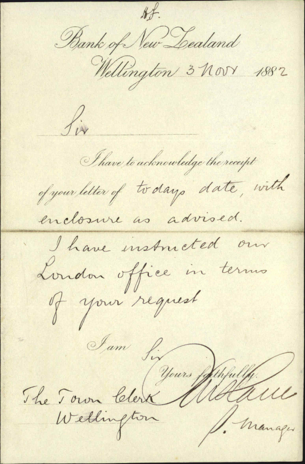 Payment of interest in London - Bank of New Zealand