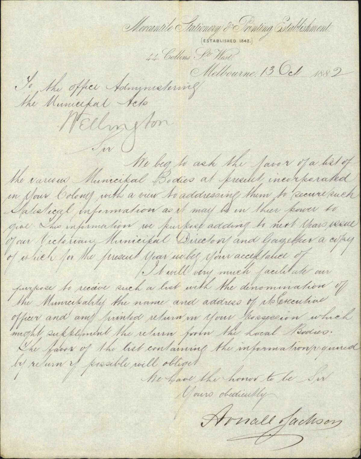 Applying for information as to Municipalities in New Zealand - Arnall &amp; Jackson