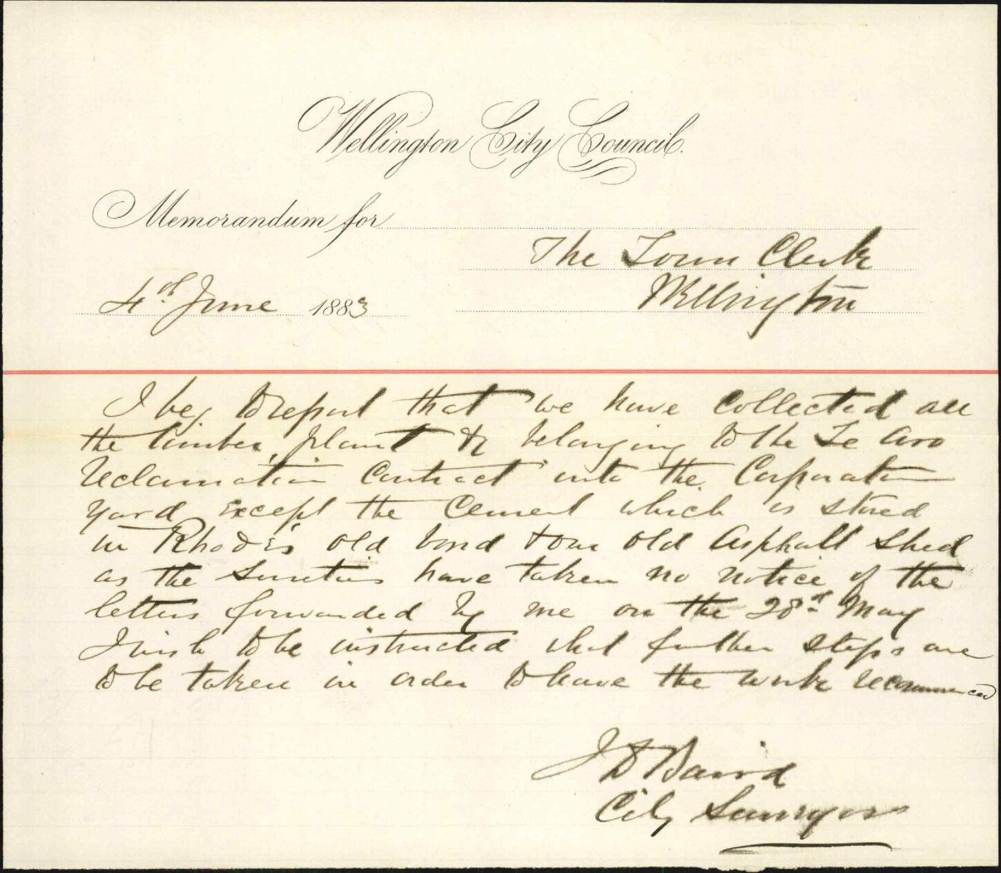 Asking for instruction regarding Te Aro Reclamation works - City Surveyor