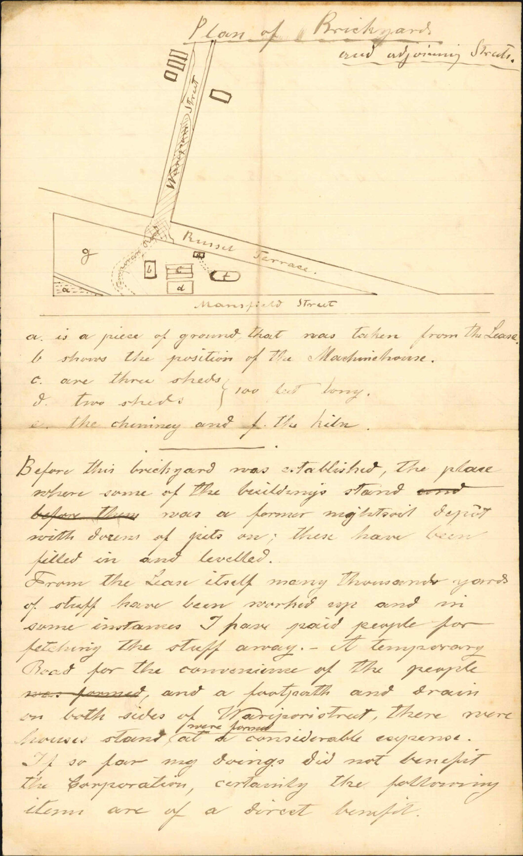 Giving up possession of Russell Terrace Reserve - R Niedergesaess