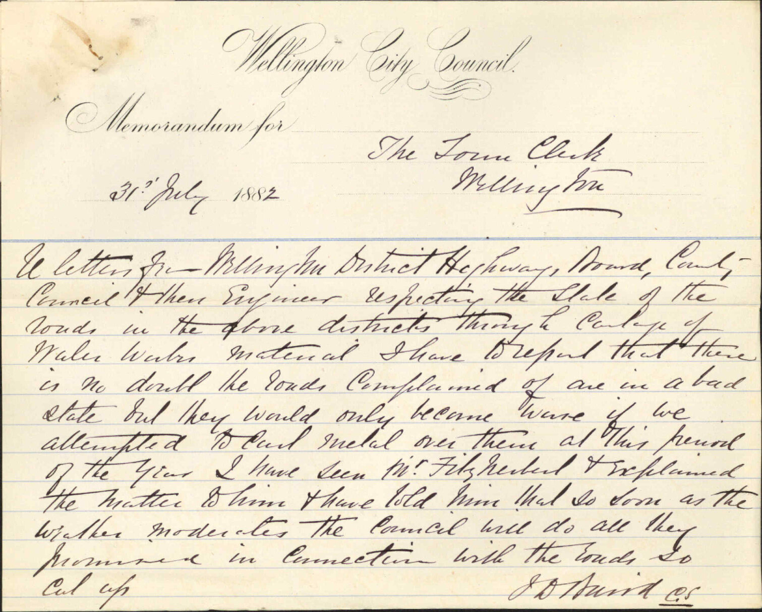 Metalling and repairs to the Wainuiomata Road - Wellington Road Board