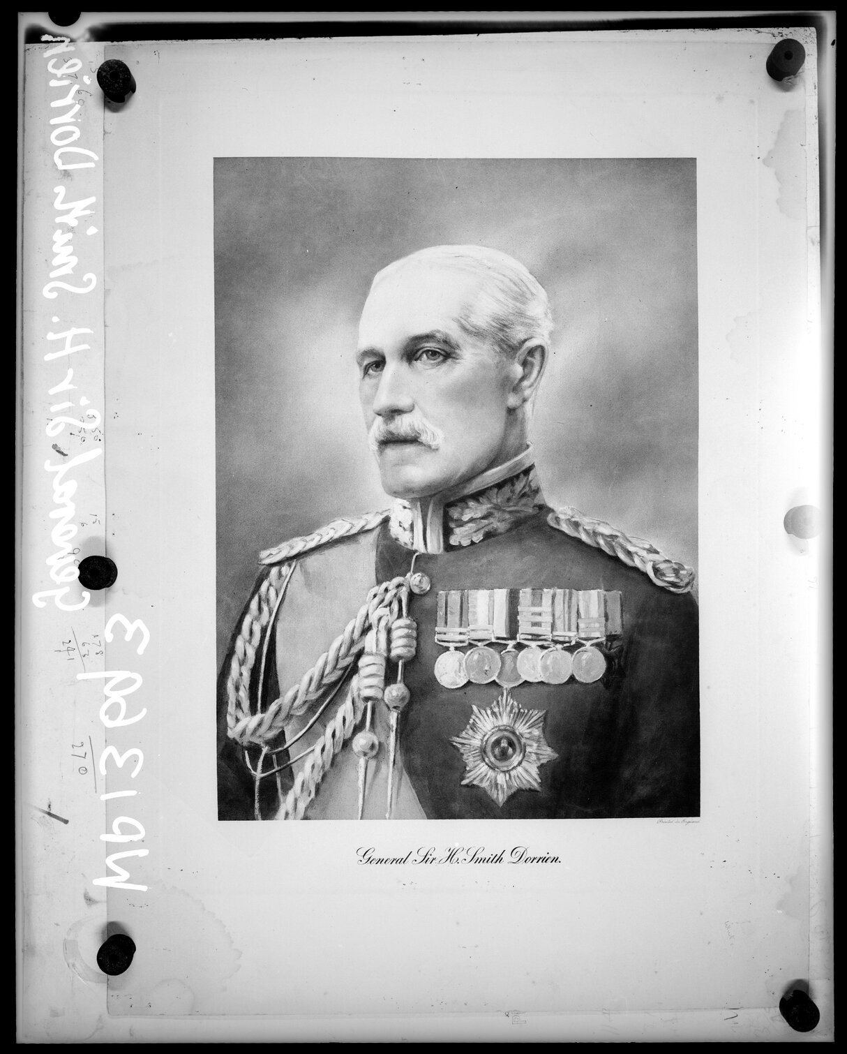 WW1 Engraving "General Sir H. Smith Dorrien"