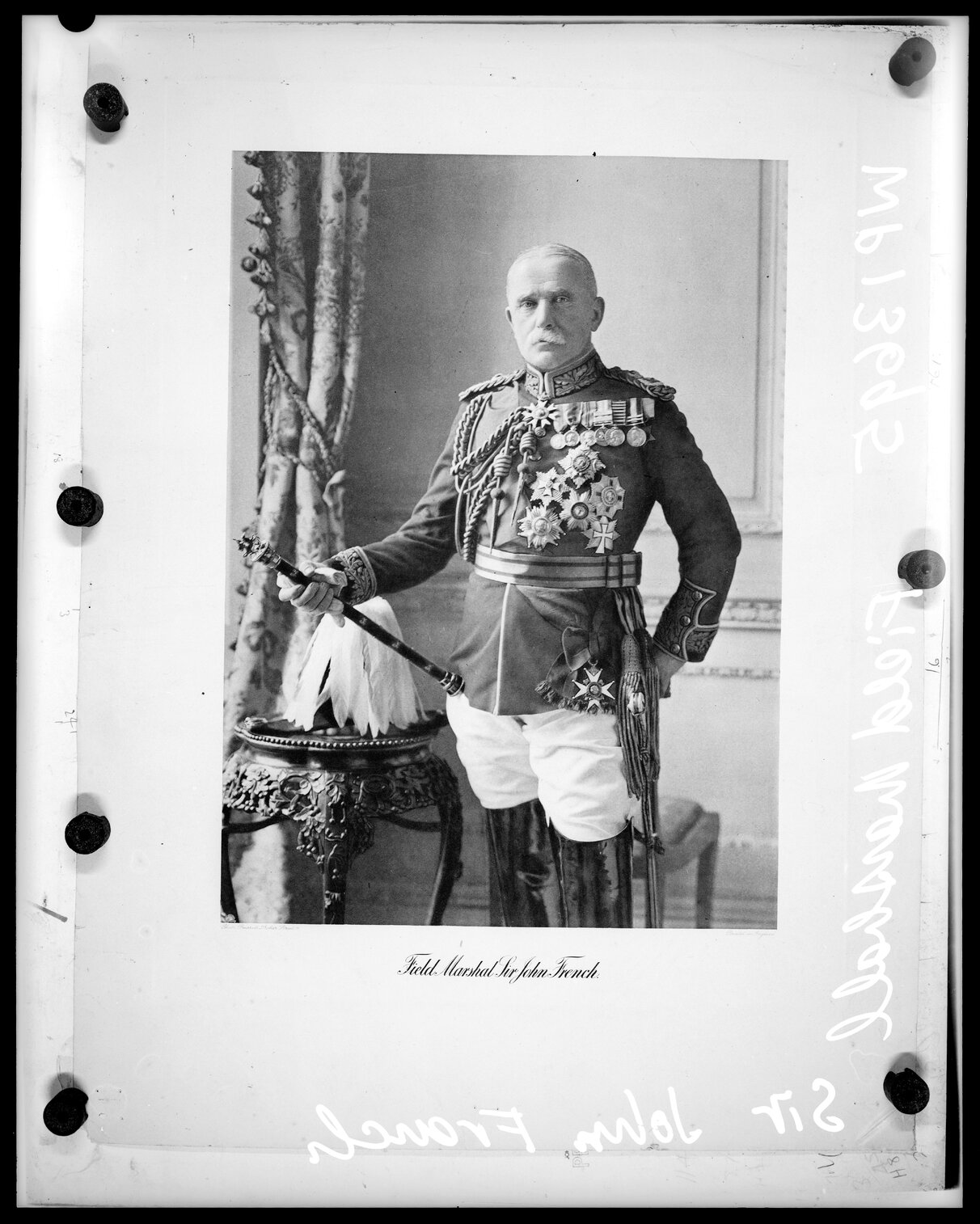 WW1 Engraving "Field Marshal Sir John French"