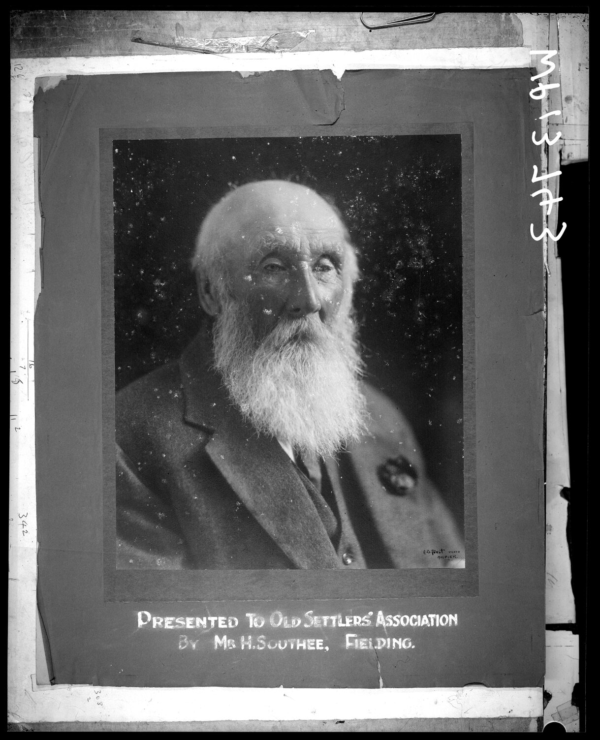 Portrait of Mr H Southee