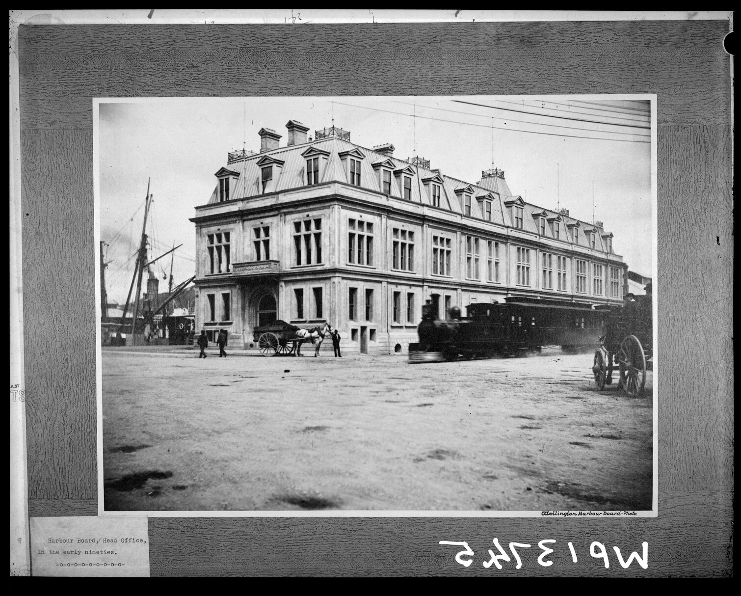 Wellington Harbour Board, Head Office, Jervois Quay