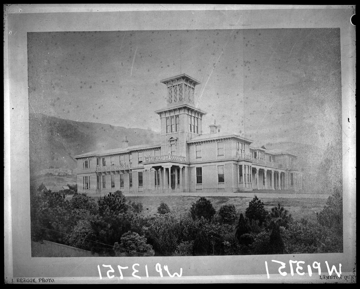 Government House (in Parliament grounds, Lambton Quay)