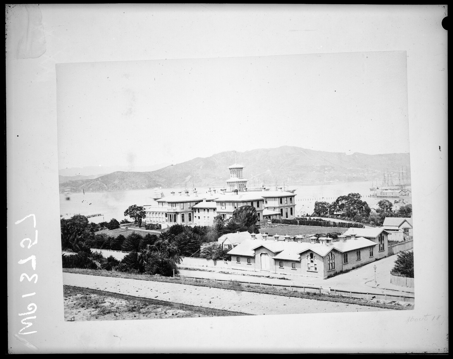 Panoramic view of Government House on Sydney Street from Hill Street