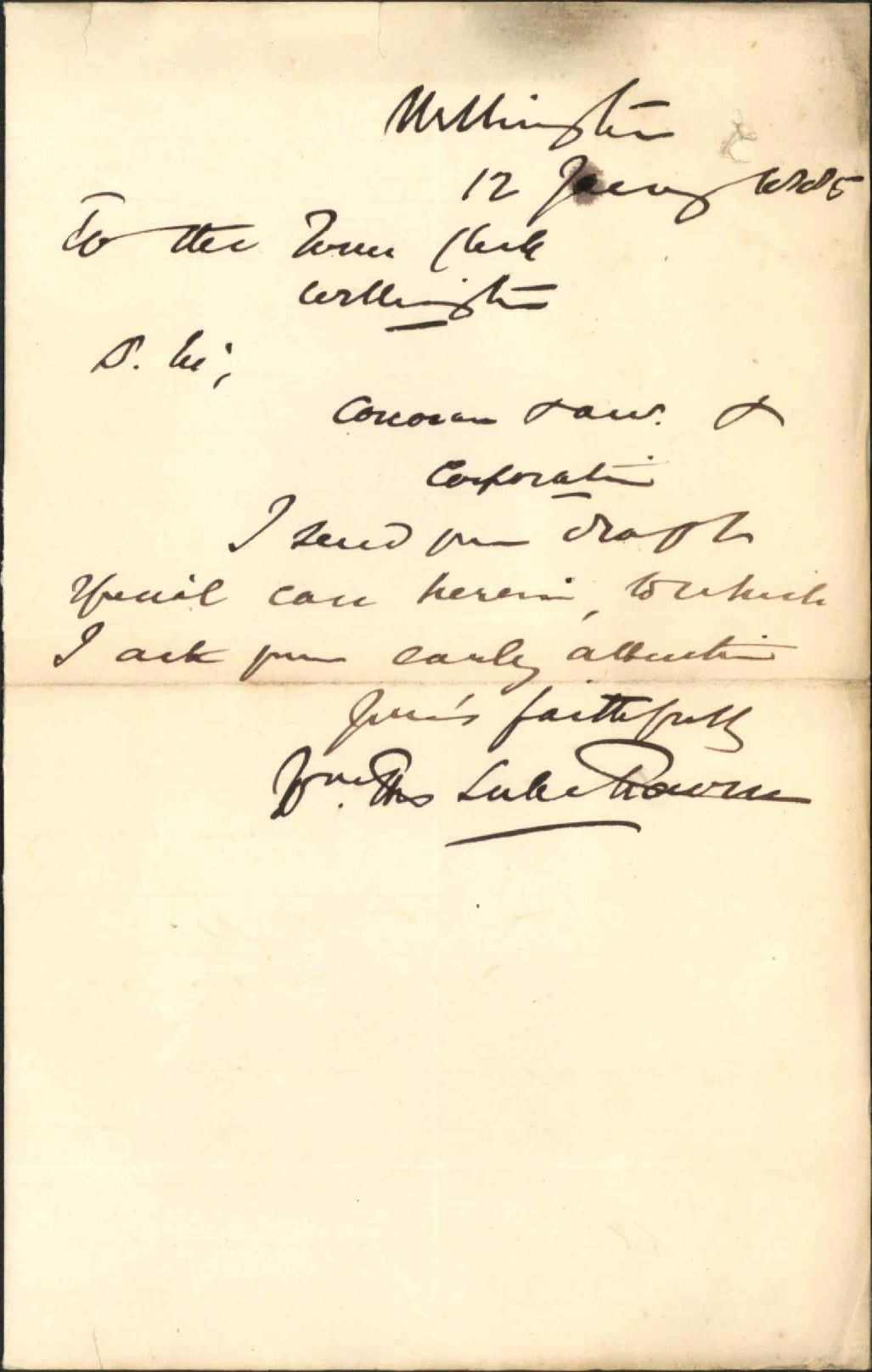 William Travers Re With draft special case, official assignee, Pepperell AND O'Malley