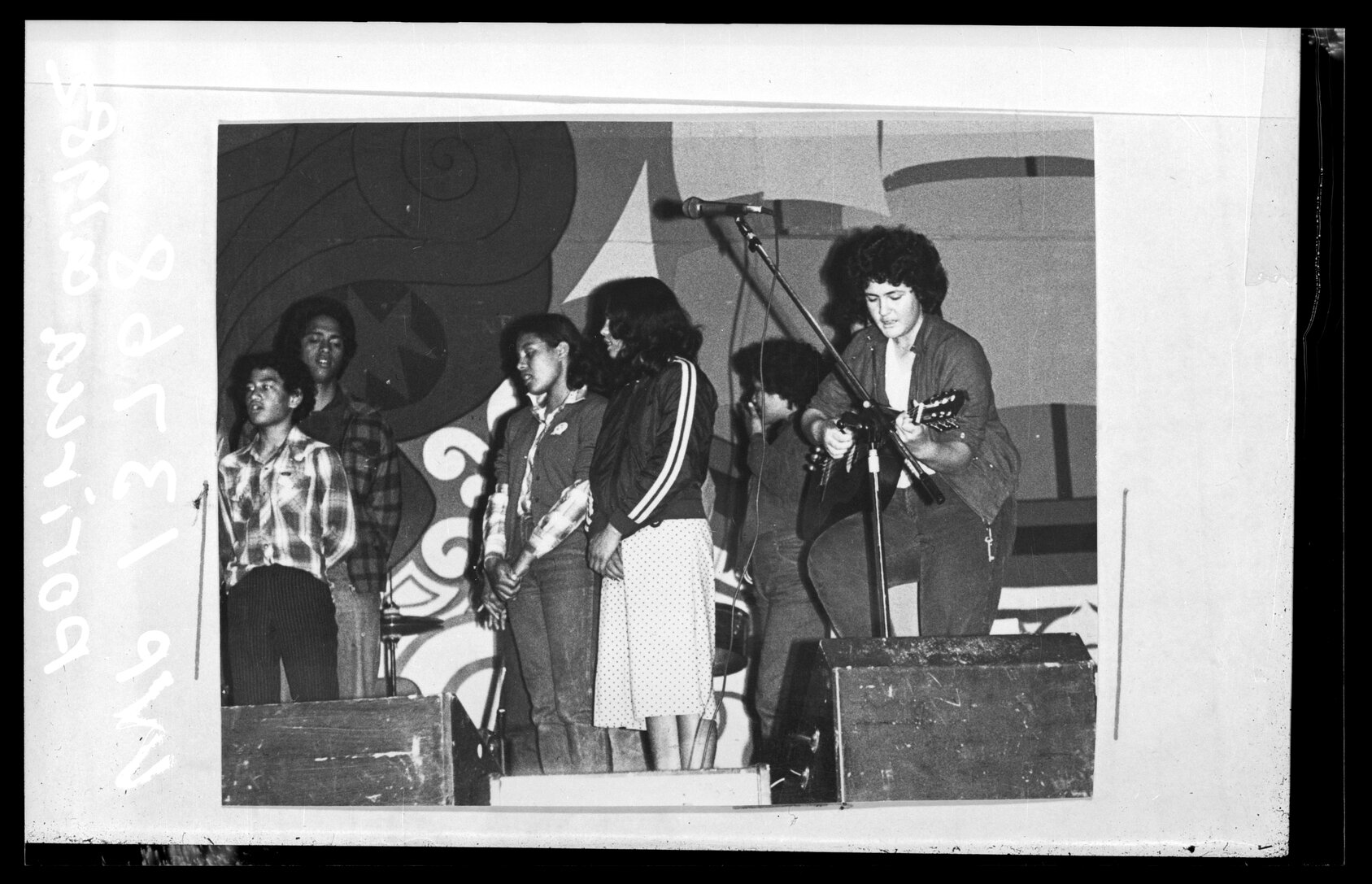 Group on Stage, singing, Porirua
