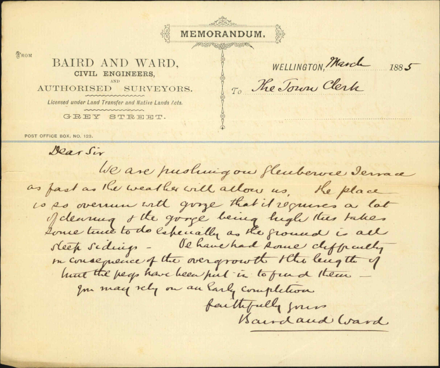 Glenbervie Terrace - Baird and Ward