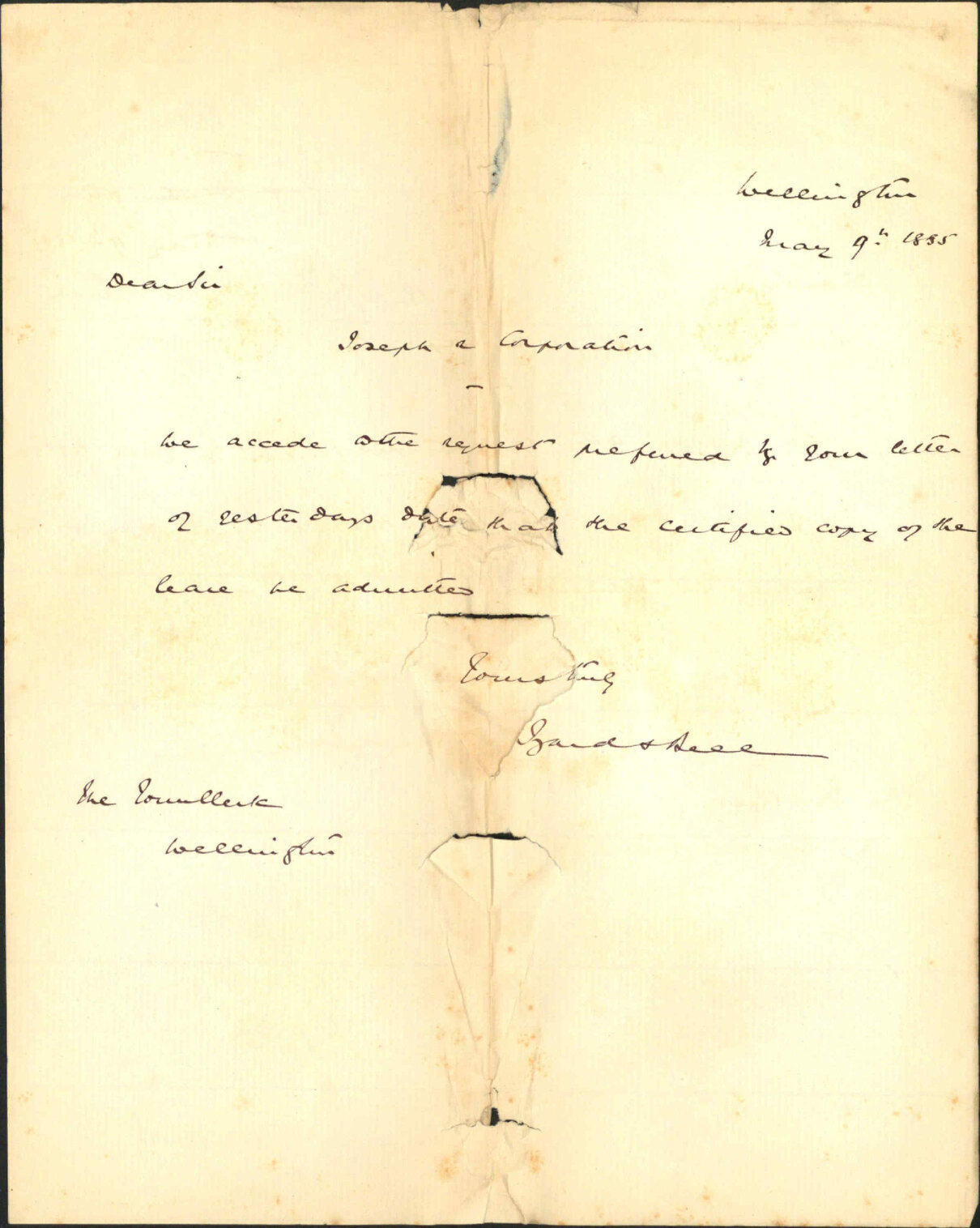 Joseph v Corporation - Izard and Bell