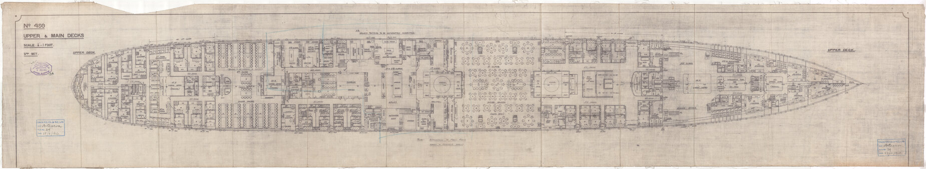 Aotearoa [AMC], upper and main decks