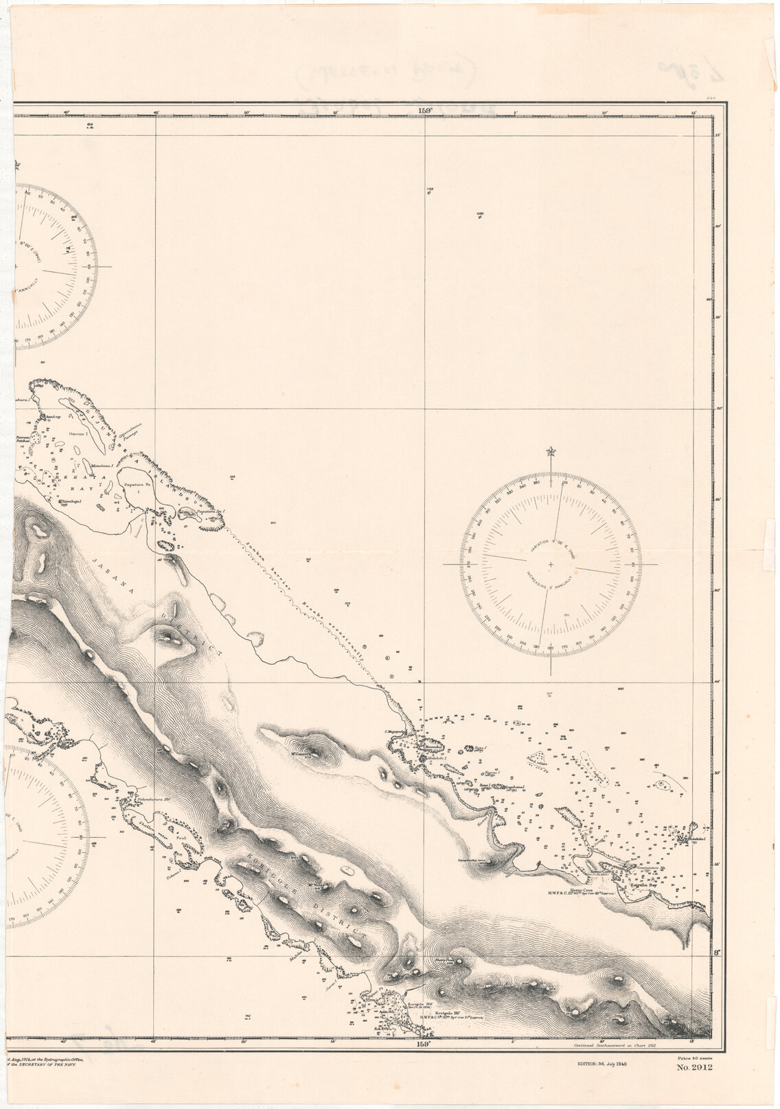 [Map of Isabel Island]
