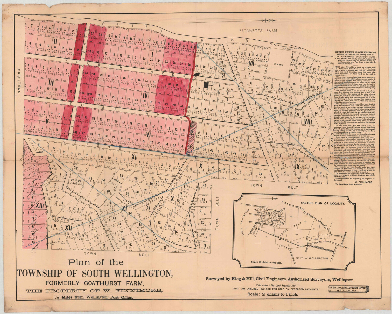 Offering land at Ohiro for Cemetery - Barker Brothers
