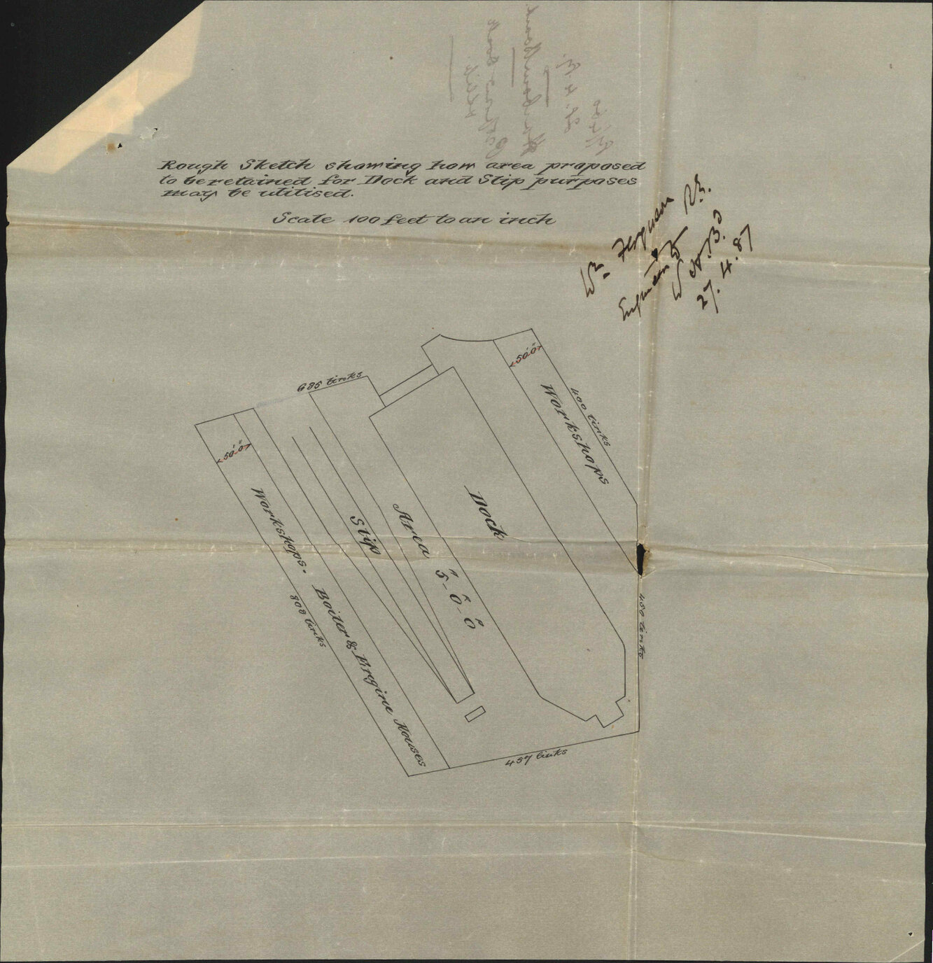 Proposed dock and slip - Harbour Board