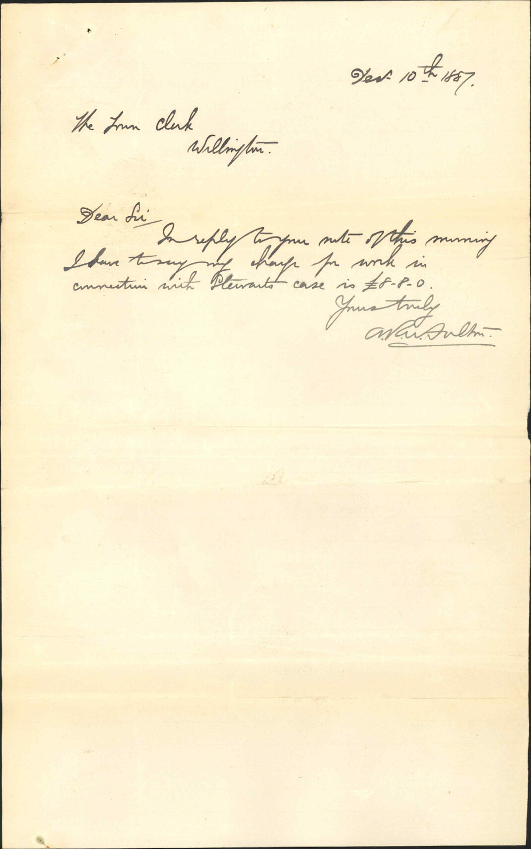 Stewart and Co v Corporation - A R V W Fulton