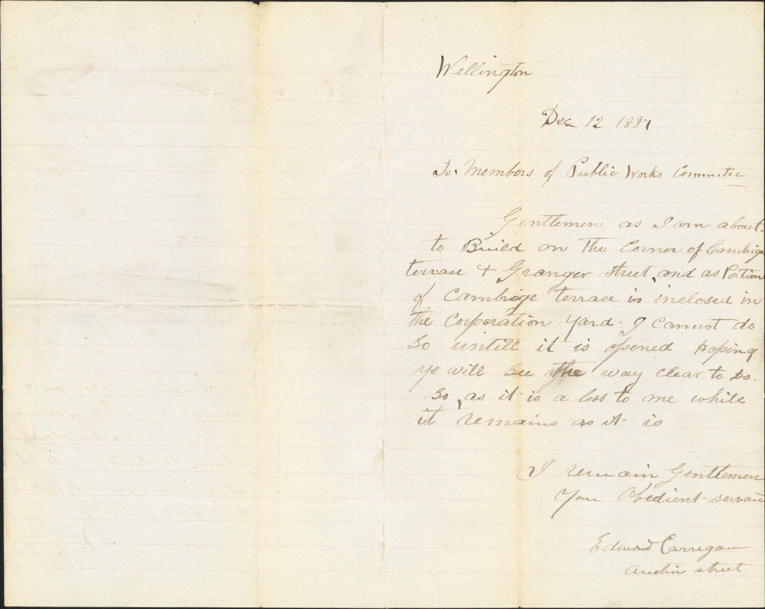 Cambridge Terrace and Grainger Street - Edward Carrigan