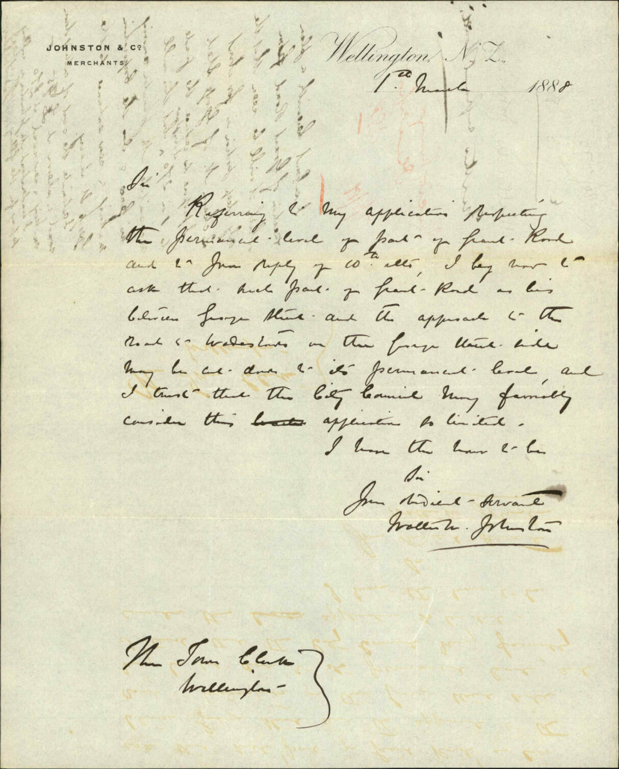 Further regarding Frank Road - Wallin W Johnston