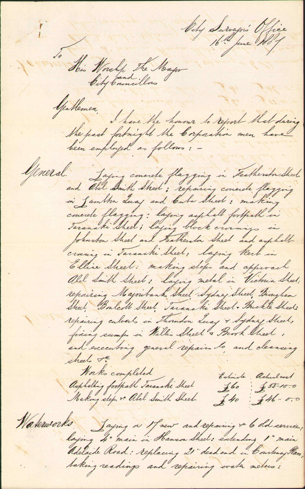 Application to be placed on Burgess Roll - John Shanahan