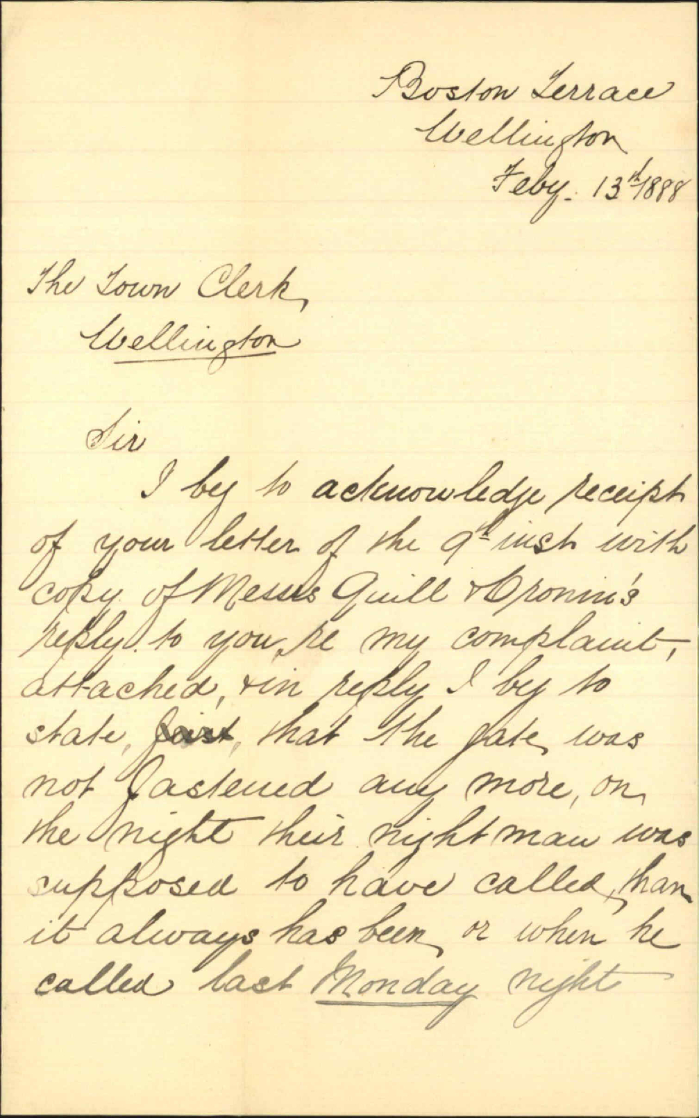 Further regarding Quill and Cronin - E J Hylton