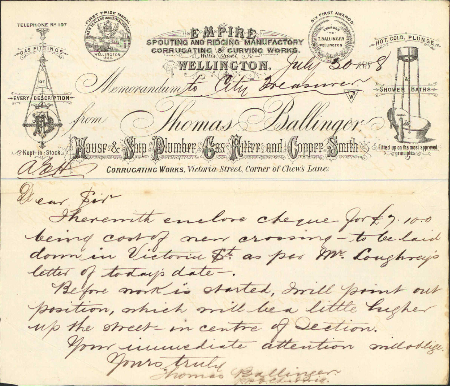 Crossing at Victoria Street - Thomas Ballinger