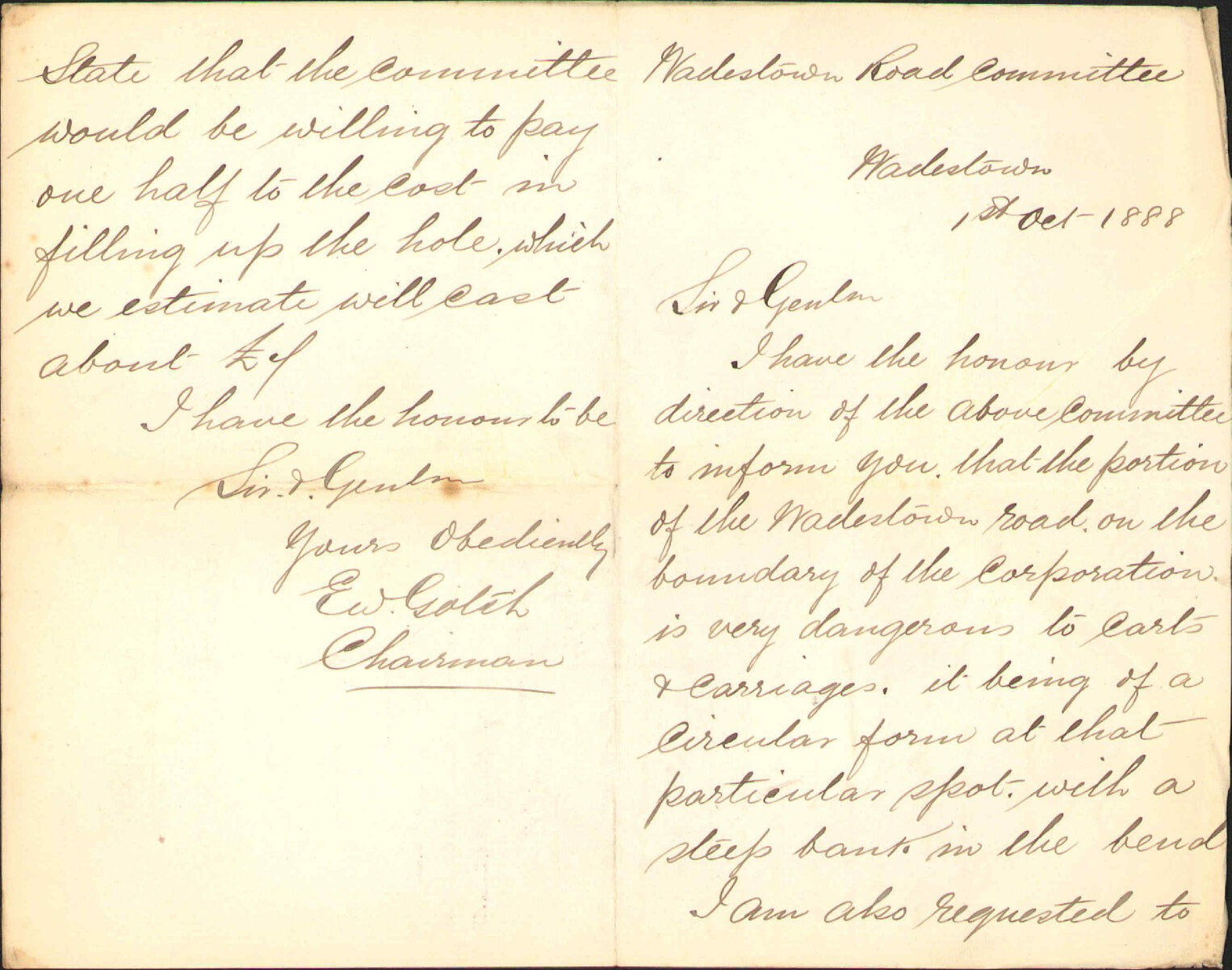 Wadestown Road - Wadestown Road Committee