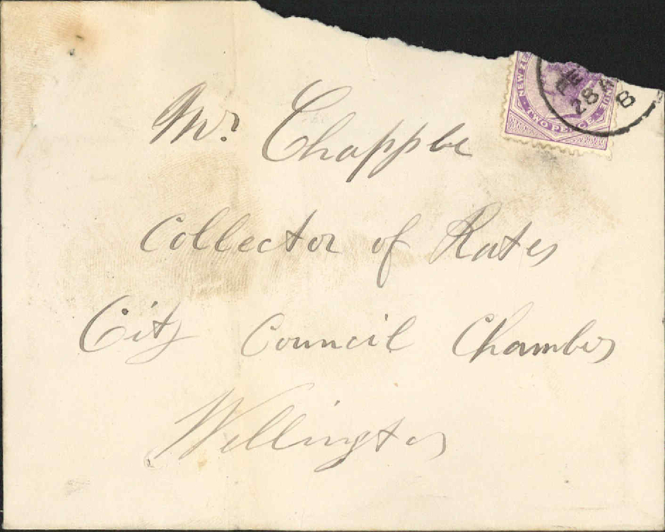 His account for rates - C Lepper, Petone