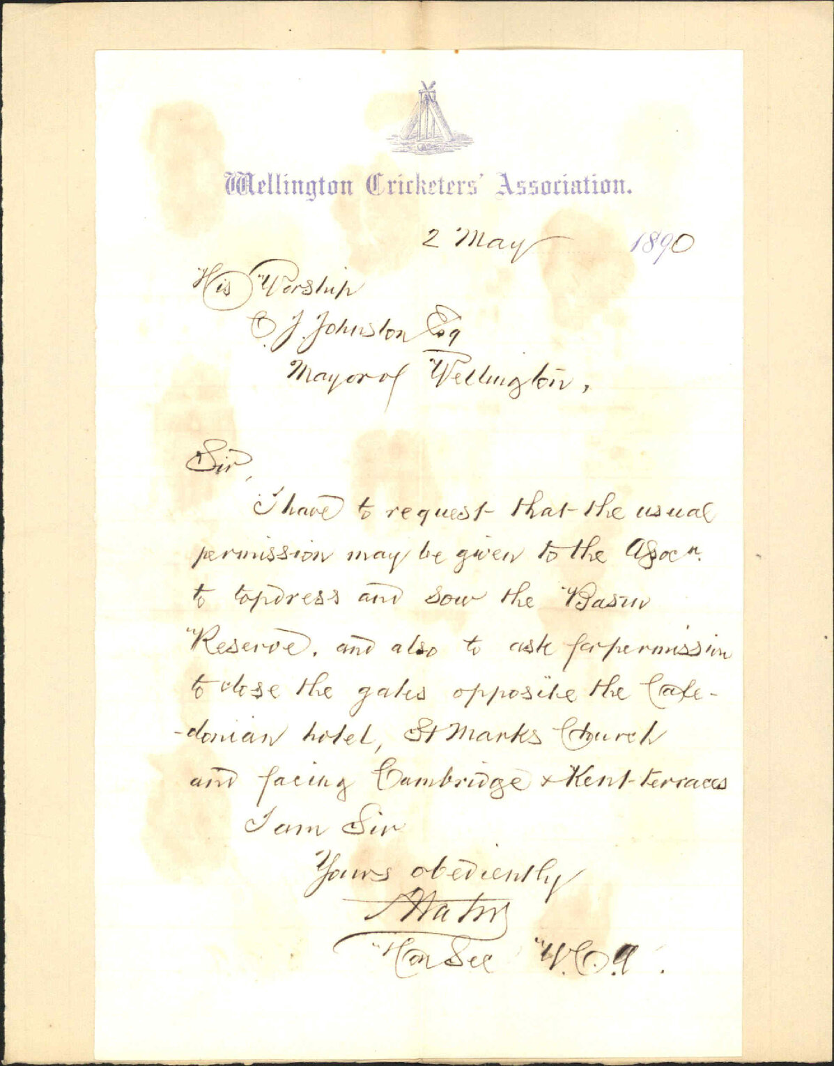 Basin reserve - Wellington Cricketers Association
