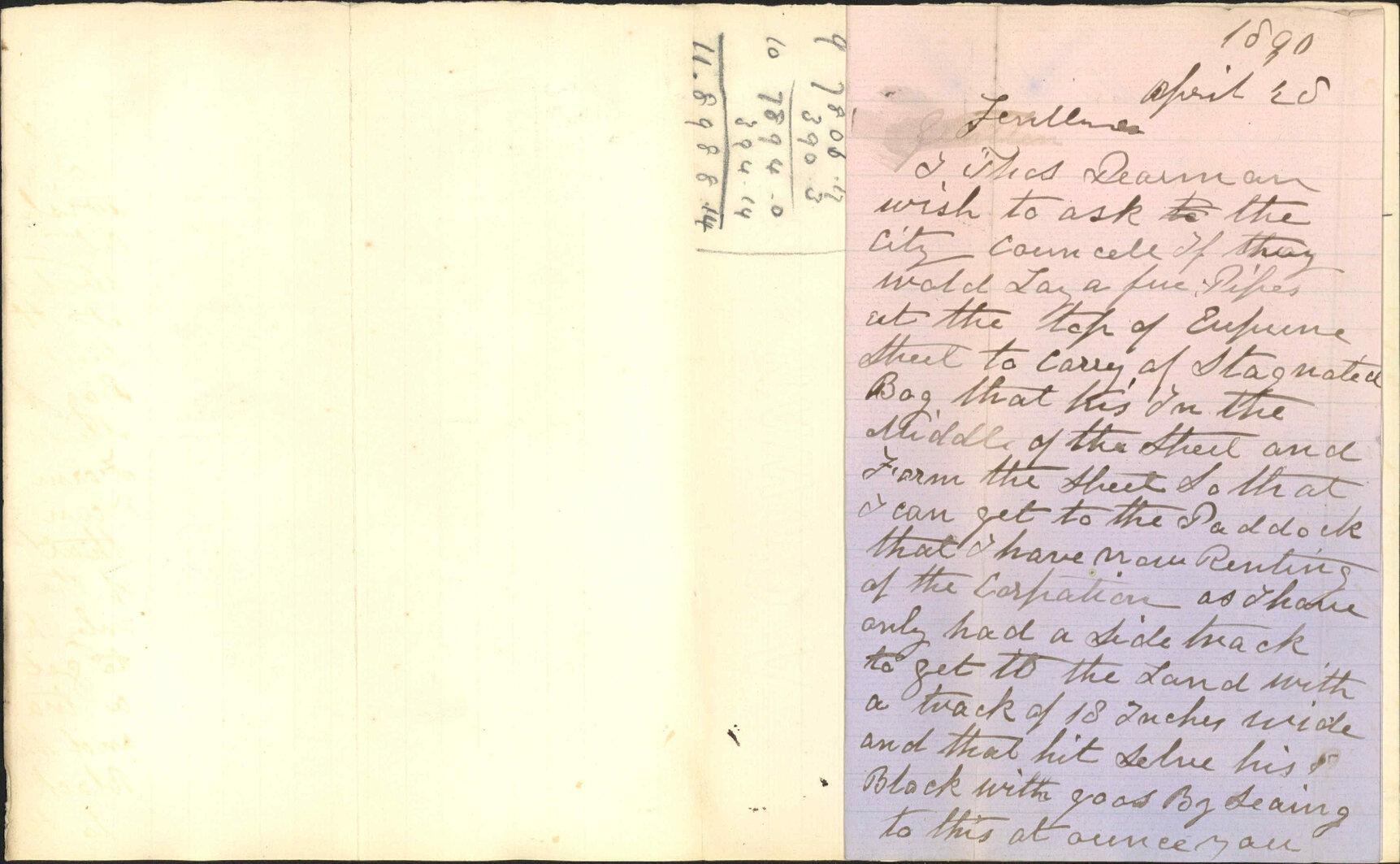 Asking for drain in Epuni Street [Hōniana Te Puni Street] - Thomas Pearman