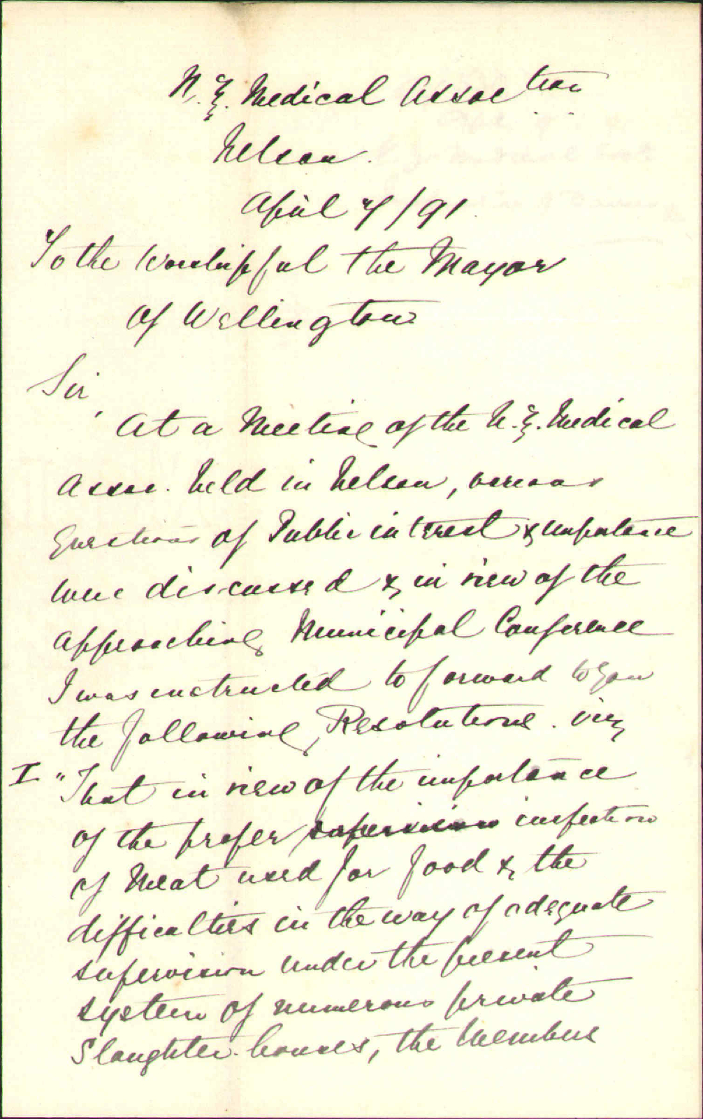 Inspection of dairies - New Zealand Medical Association